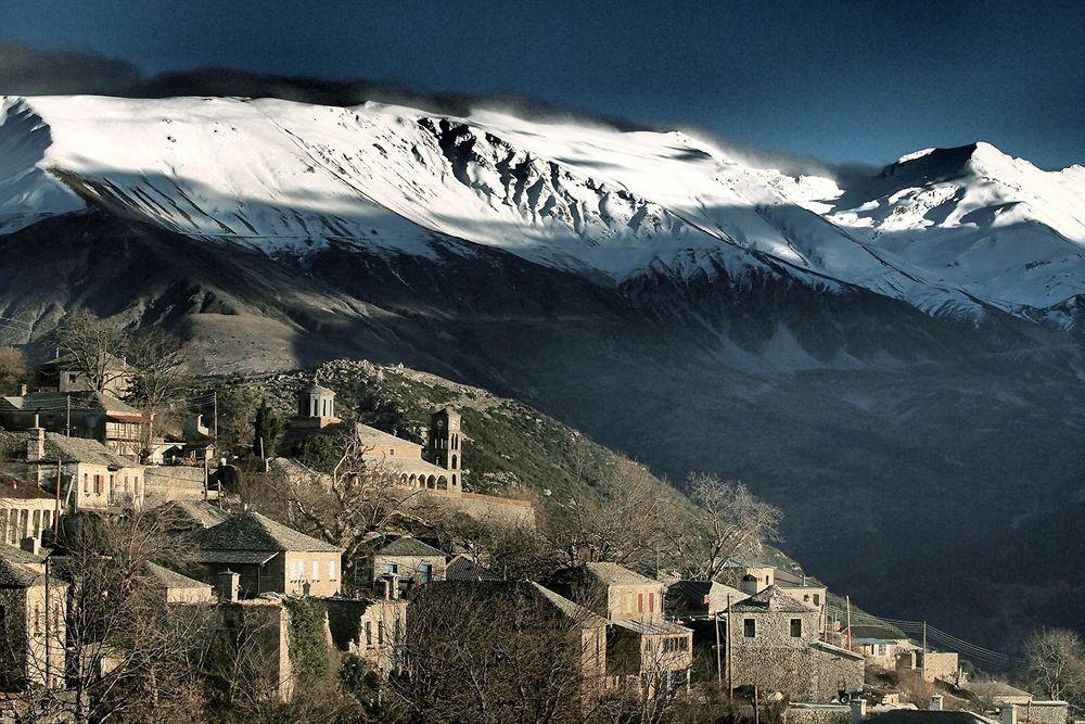 Orizontes Tzoumerkon Hotel Resort Pramanta Exterior foto